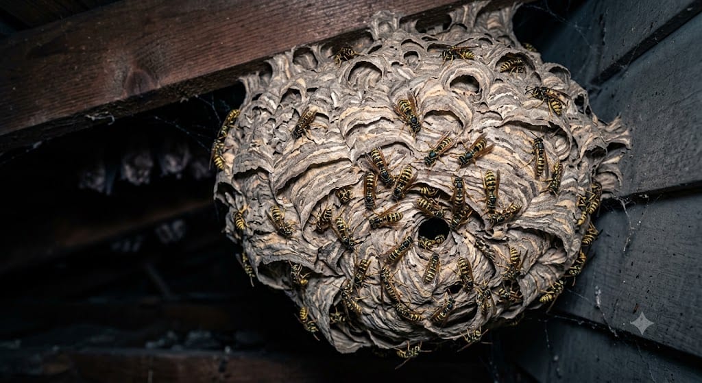yellow jackets nest