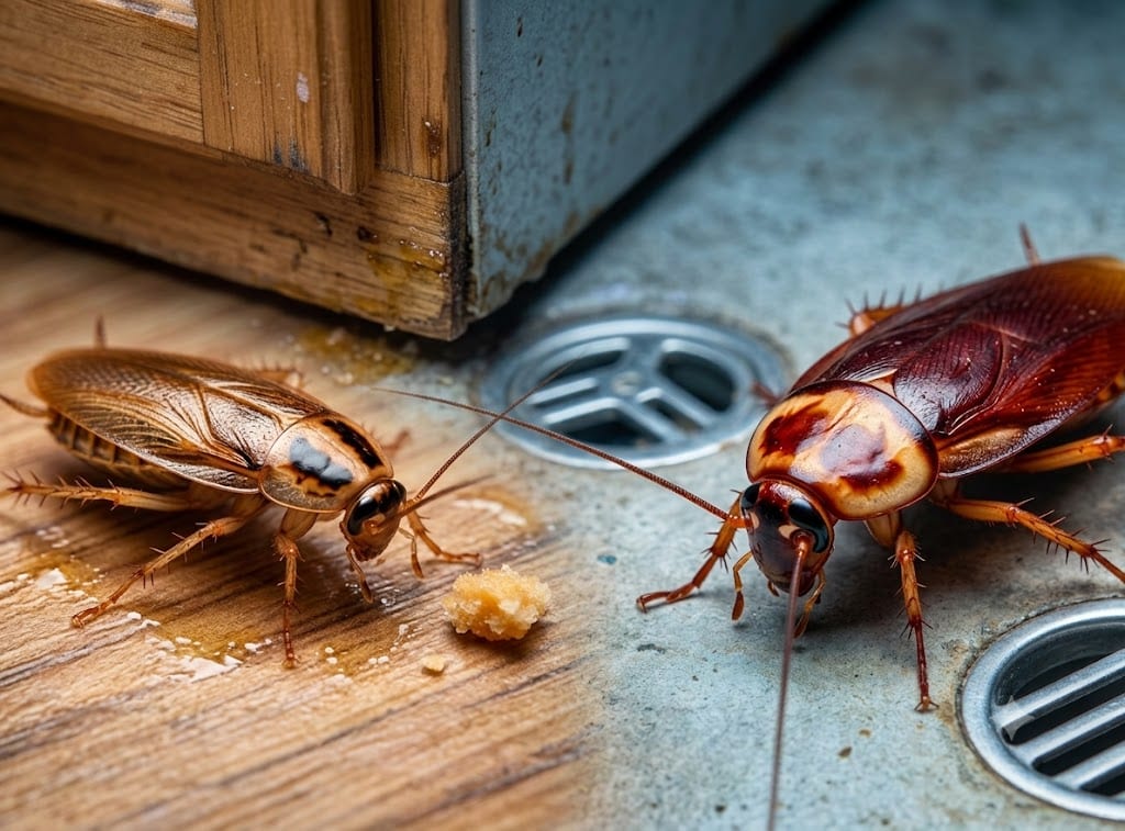 german vs american cockroaches ohio