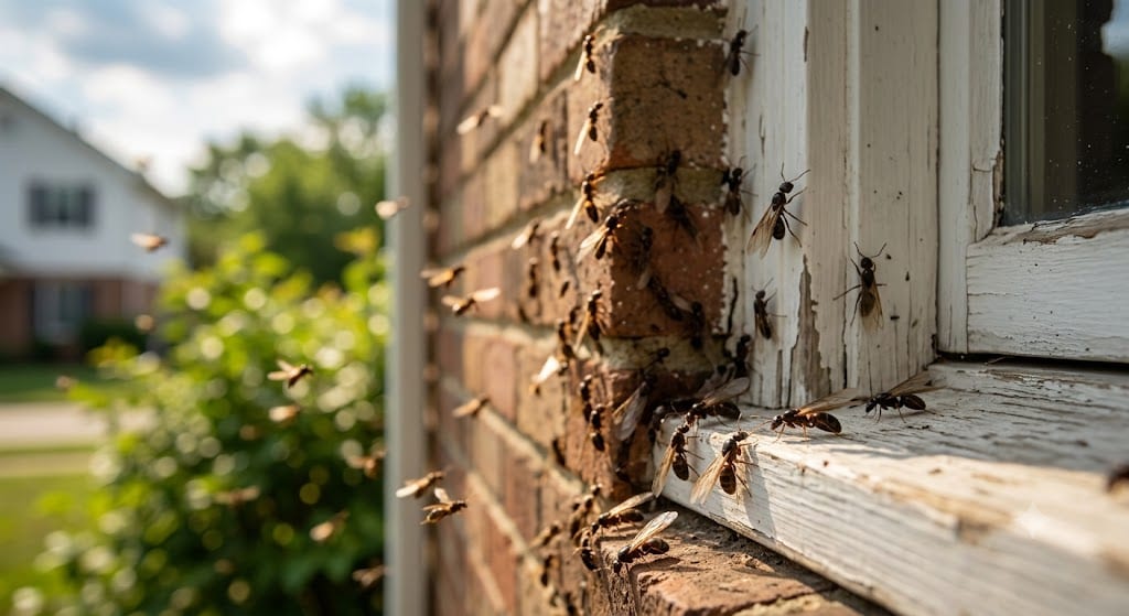 flying ants in ohio